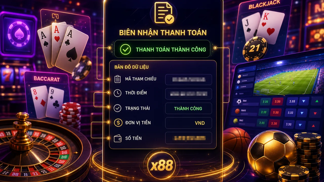 Bản đồ biên nhận dễ hiểu: cách đọc mã tham chiếu trên thanh toán x88